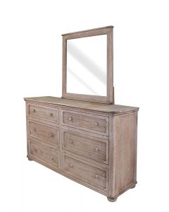 Nizuc 6-Drawer Wood Dresser by International Furniture Direct