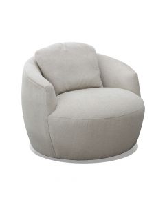 2223 Upholstered Swivel Chair in Giles Fawn by McCreary Modern