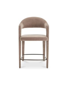 Martens Counter Stool in Camel Fabric Upholstery by Moe's Home Collection