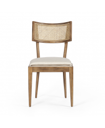 Britt Natural Cane Dining Chair in Toasted Nettlewood by Four Hands
