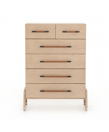 Rosedale 6-Drawer Tall Wood Dresser Chest by Four Hands