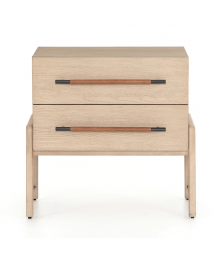 Rosedale 2-Drawer Wood Nightstand in Yucca Oak by Four Hands