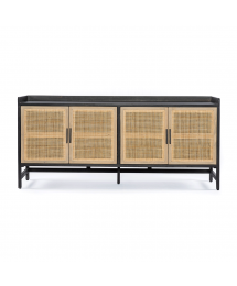 Caprice Sideboard in Black Wash Mango Wood by Four Hands