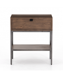 Trey Wood Nightstand in Auburn Poplar by Four Hands