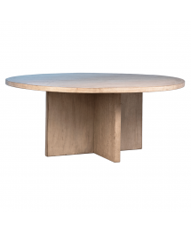 Harley Round Wood Dining Table (72")