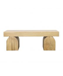 Casimiro Rectangular Wood Coffee Table by Dovetail