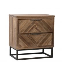 Holbrook 2-Drawer Wood Nightstand by Dovetail