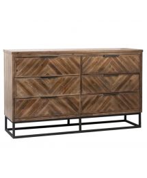 Holbrook 6-Drawer Wood Dresser by Dovetail