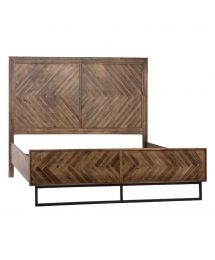 Holbrook Queen Size Wood Panel Bed by Dovetail