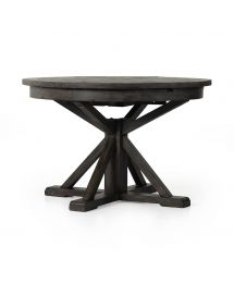 Cintra Round Wood Extension Dining Table by Four Hands