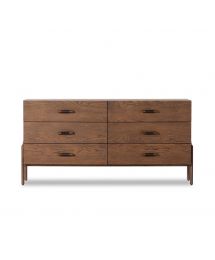 Halston Wood 6-Drawer Dresser by Four Hands