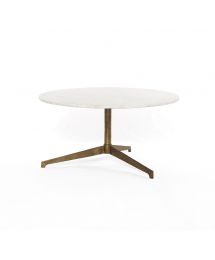 Helen Round Marble Coffee Table by Four Hands