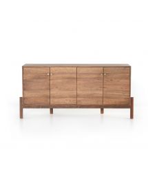 Reza 4-Door Wood Sideboard by Four Hands