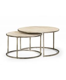 Modern Basics Round Nesting Cocktail Table by Hammary