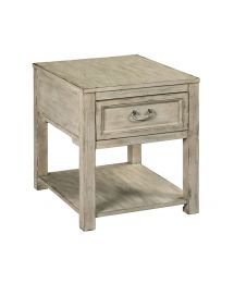 Papillon Rectangular Drawer Wood End Table by Hammary