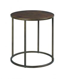 Sanford Round End Table by Hammary