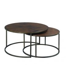 Sanford Round Nesting Cocktail Table