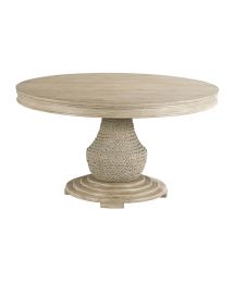 Largo Round Wood Pedestal Dining Table by American Drew