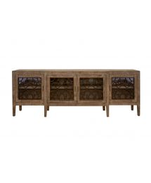 Mandala 4-Door Wood Console by International Furniture Direct