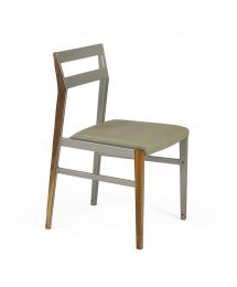 Sofie Wood & Metal Dining Chair with Fabric Seat by Johnston Casuals