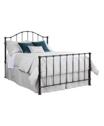 Foundry Garden Queen Size Metal Bed by Kincaid Furniture