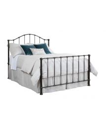 Foundry Garden Queen Size Metal Bed by Kincaid