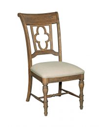 Weatherford Wood Dining Chair with Fabric Seat by Kincaid Furniture