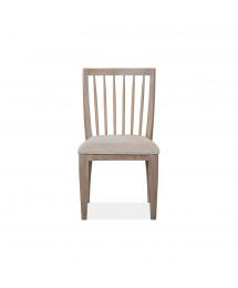 Ainsley Wood Back Dining Side Chair with Upholstered Seat by Magnussen Home