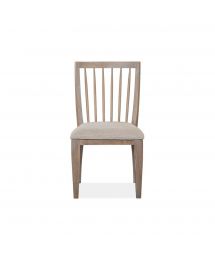 Ainsley Wood Back Dining Side Chair with Upholstered Seat by Magnussen Home