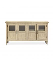 Harlow Four Door Wood Buffet Cabinet by Magnussen Home