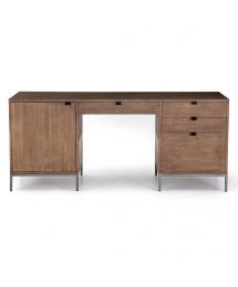Trey Wood Executive Desk by Four Hands