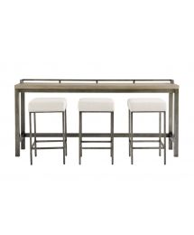 Mitchell Console Table with 3 Stools by Universal Furniture