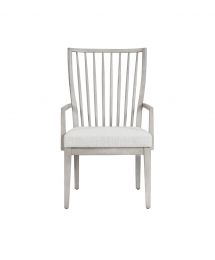 Modern Farmhouse Bowen Wood Dining Arm Chair by Universal Furniture