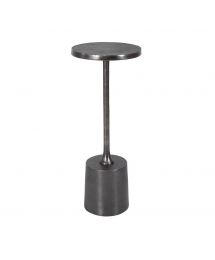 Sanaga Nickel Drink Table by Uttermost