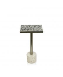 Sultana Marble Base Cocktail Table by Zodax