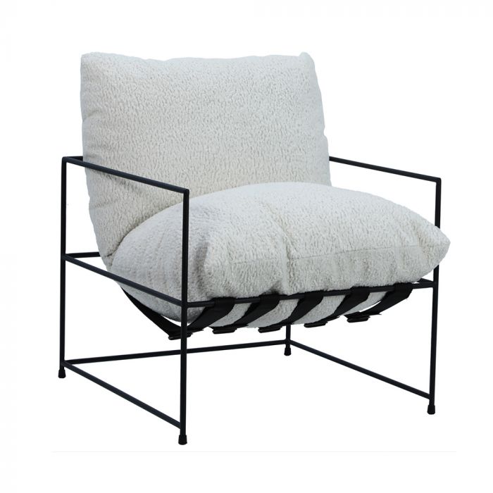 Black sheepskin 2025 chair