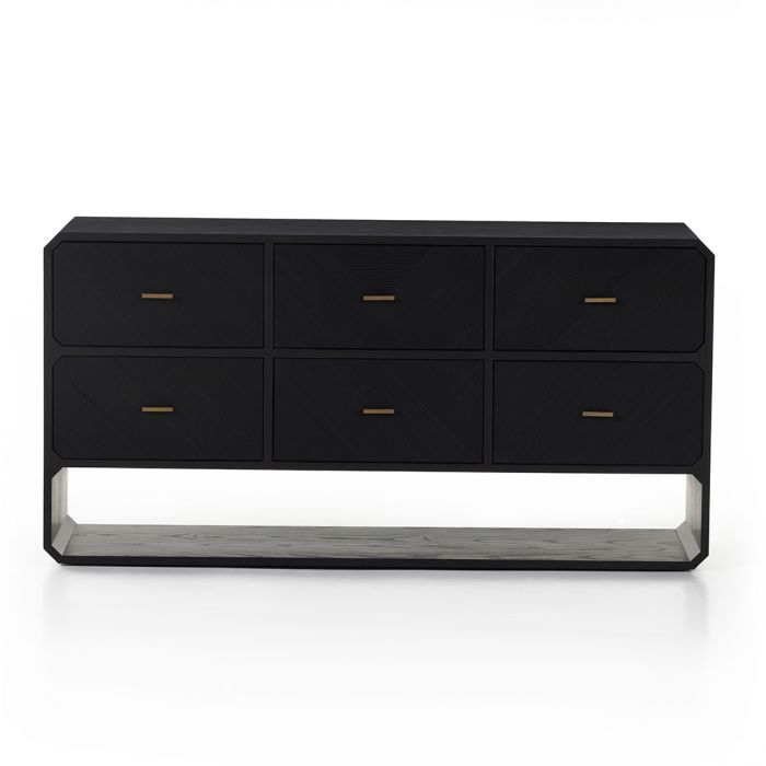 Caspian 6 drawer on sale dresser